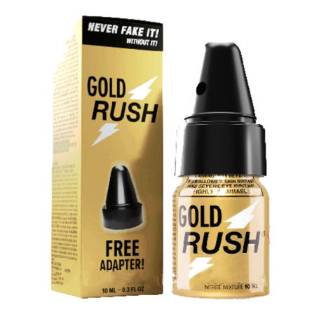 Popper Gold Rush 10ml con Adaptador