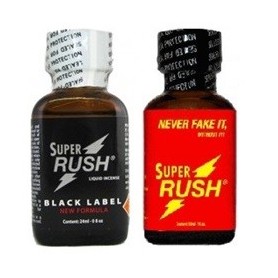 Paquete 2 Popper - Rush Black XL e Super Red Rush XL